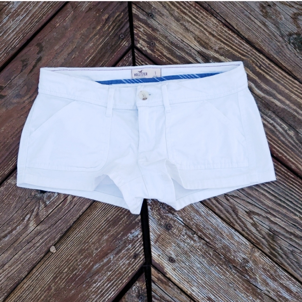 White Hollister Shorts